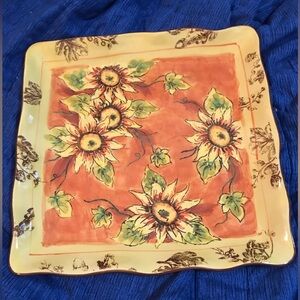 Sunflower tray/platter